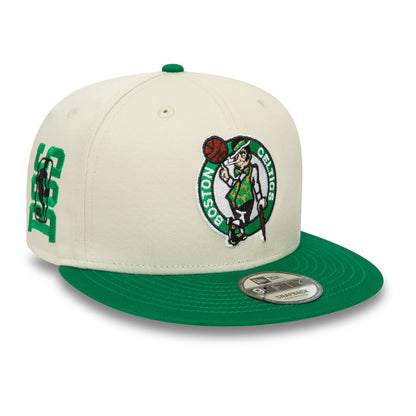 This is a Boston Celtics NBA Logo Stone 9FIFTY Snapback Cap 3