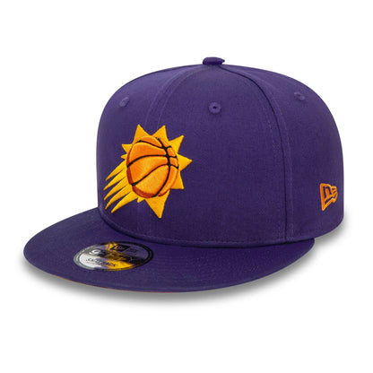 This is a Phoenix Suns NBA Rear Logo Dark Purple 9FIFTY Snapback Cap 1