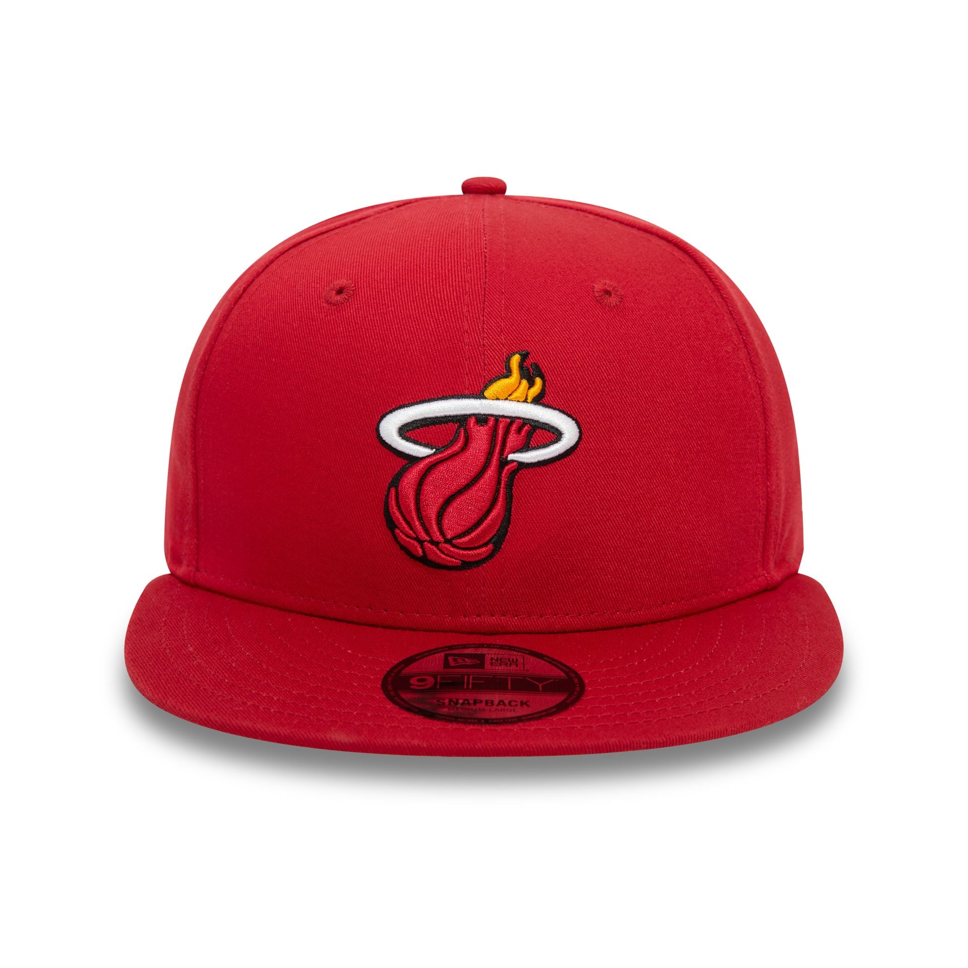 This is a Miami Heat NBA Rear Logo Dark Red 9FIFTY Snapback Cap 2