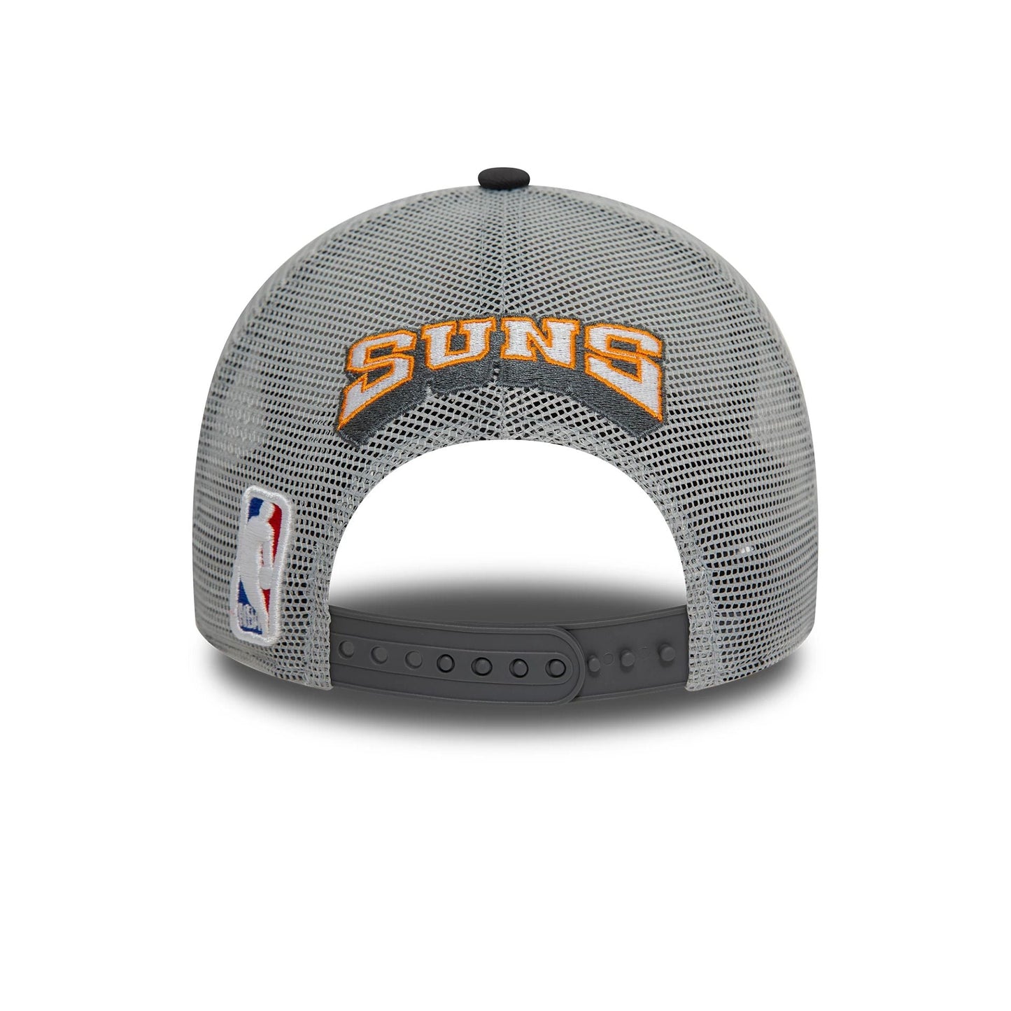 This is a Phoenix Suns NBA Dark Grey 9FORTY A-Frame Trucker Cap 4