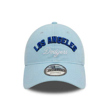 This is a LA Dodgers MLB Wordmark Pastel Blue 9TWENTY Adjustable Cap 2