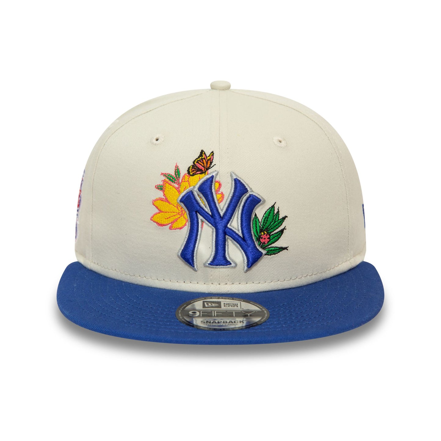 This is a New York Yankees MLB Floral Stone 9FIFTY Snapback Cap 3