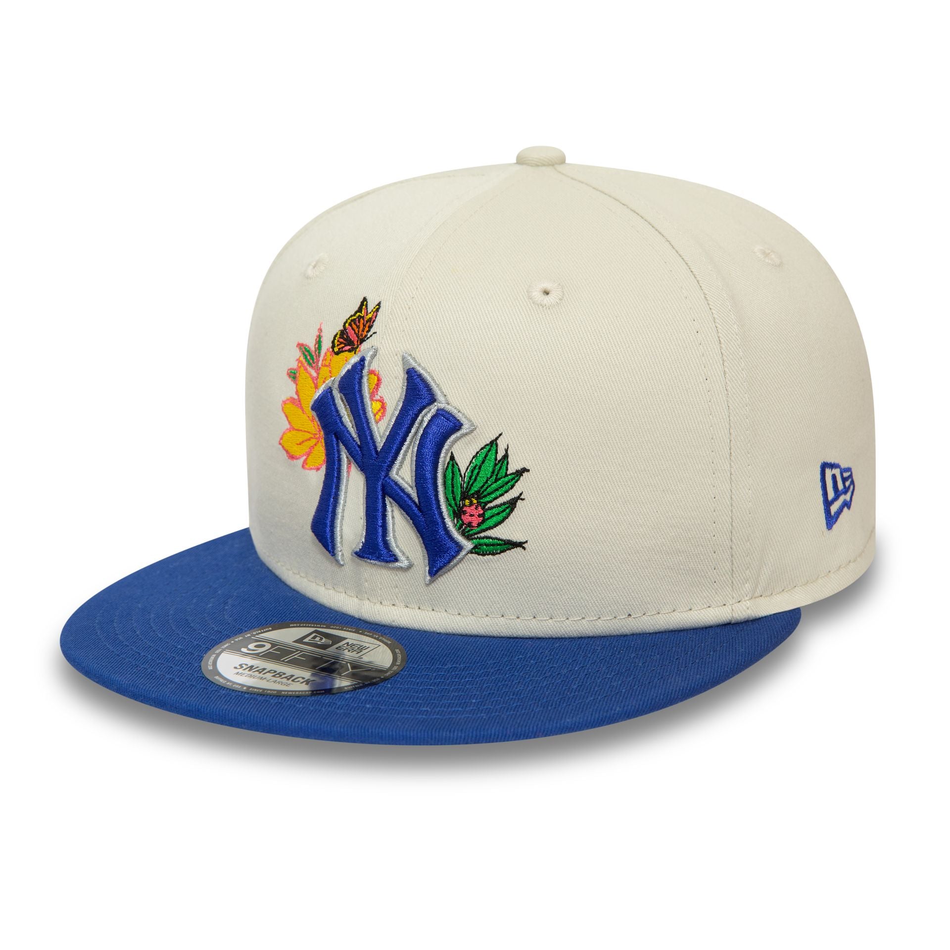 This is a New York Yankees MLB Floral Stone 9FIFTY Snapback Cap 2