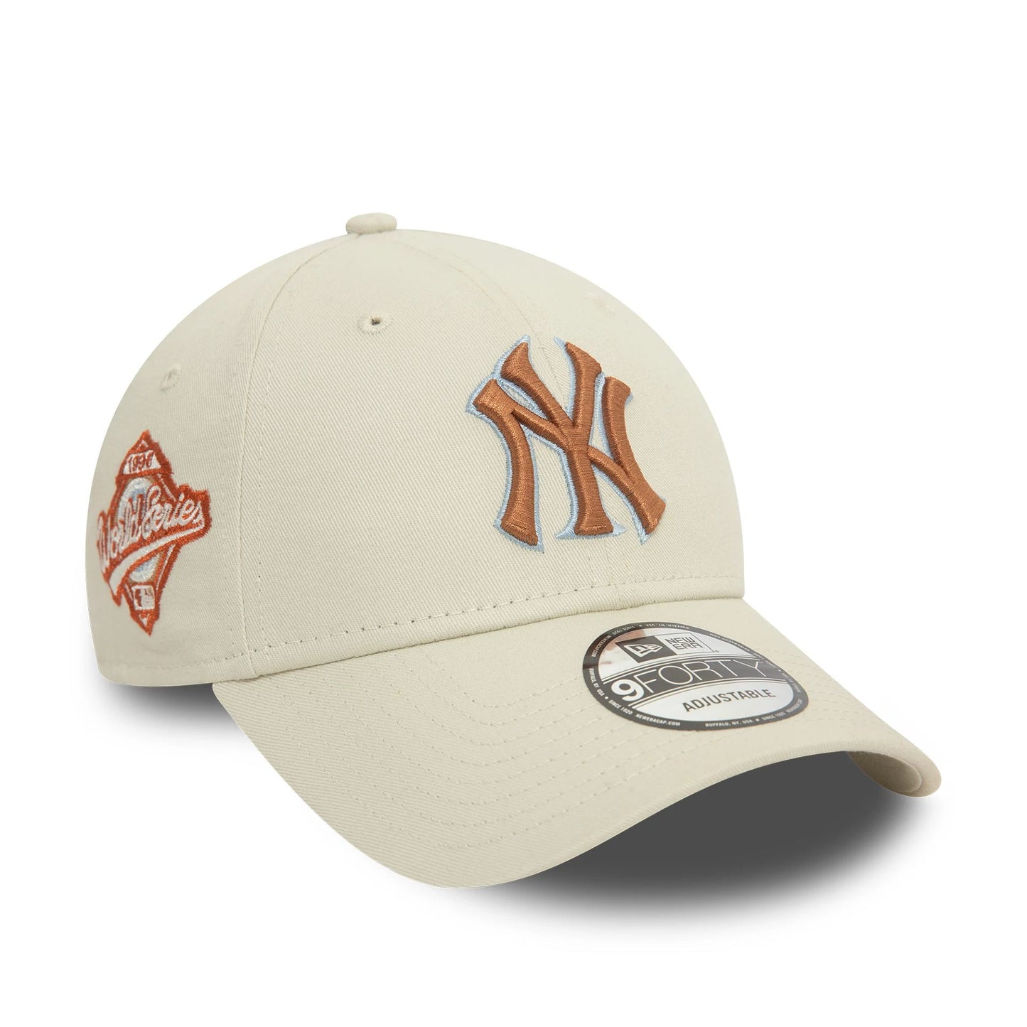 This is a New York Yankees MLB Patch White 9FORTY Adjustable Cap 3