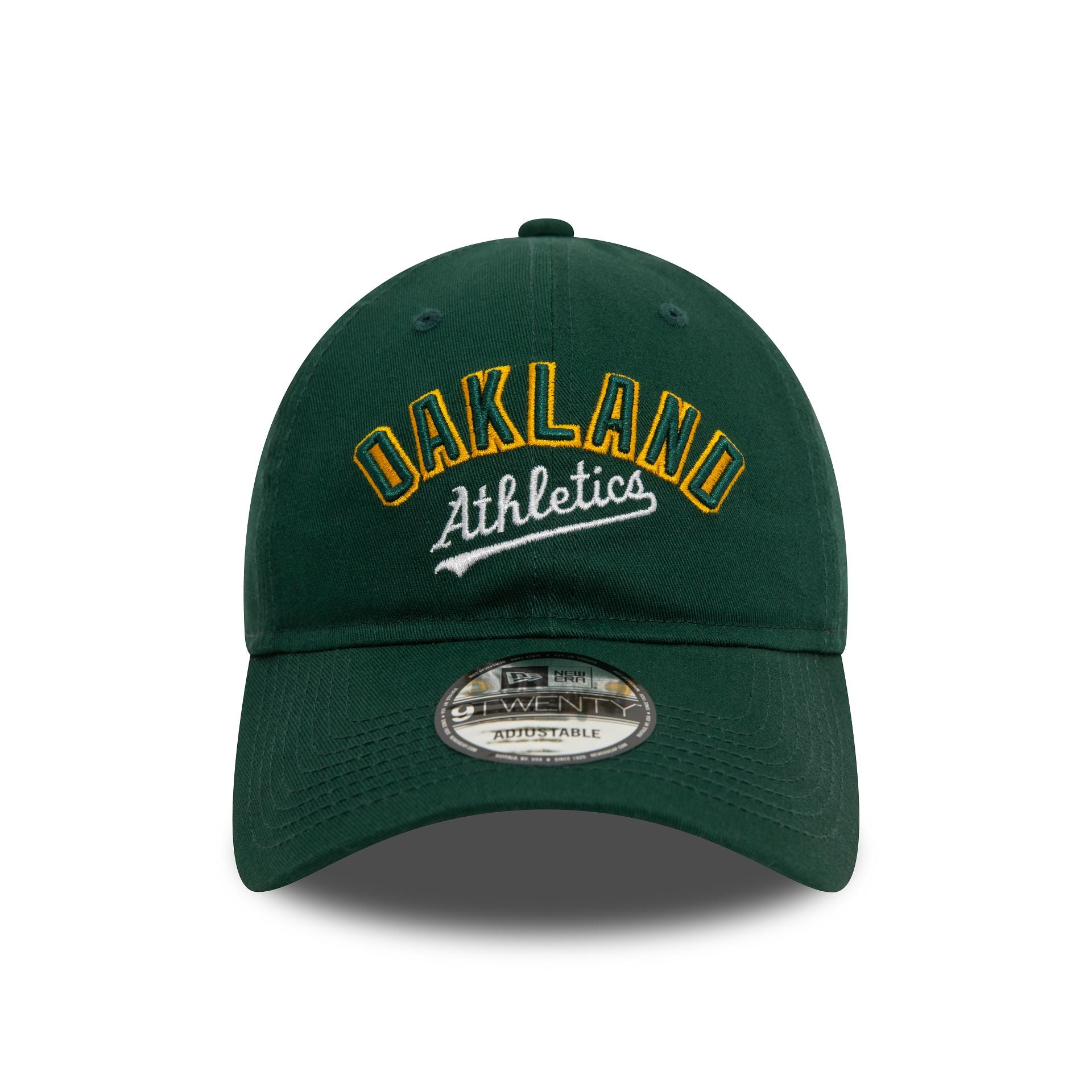 This is a Oakland Athletics MLB Wordmark Dark Green 9TWENTY Adjustable Cap 2