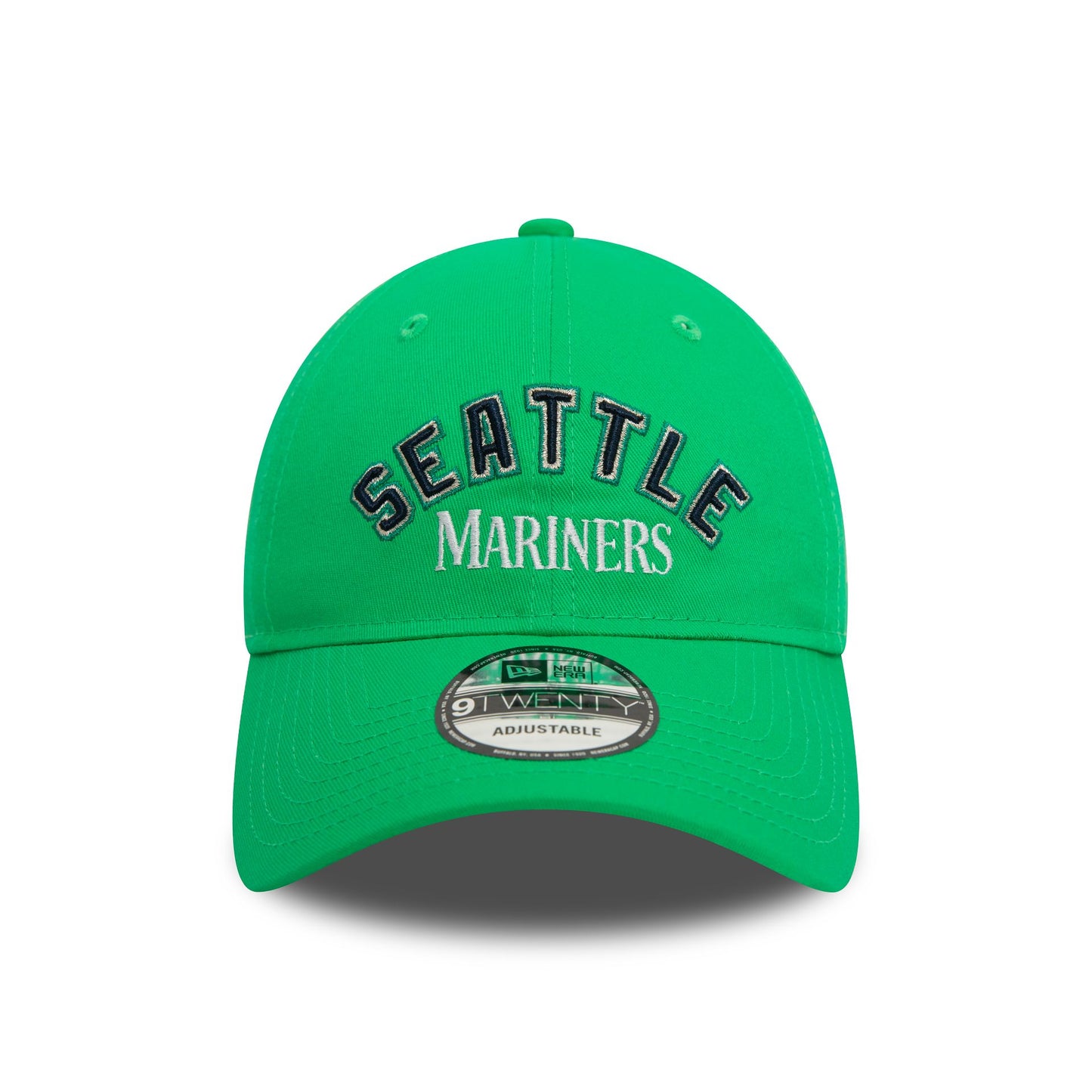 This is a Seattle Mariners MLB Wordmark Green 9TWENTY Adjustable Cap 2