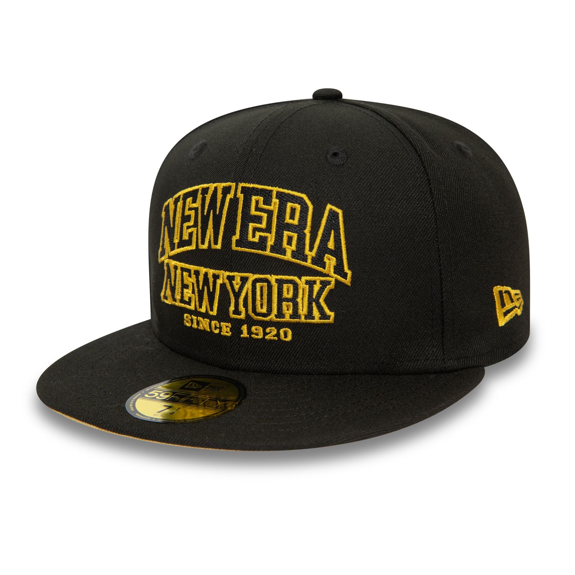 This is a New Era Wordmark Black Low Profile 59FIFTY Fitted Cap 2