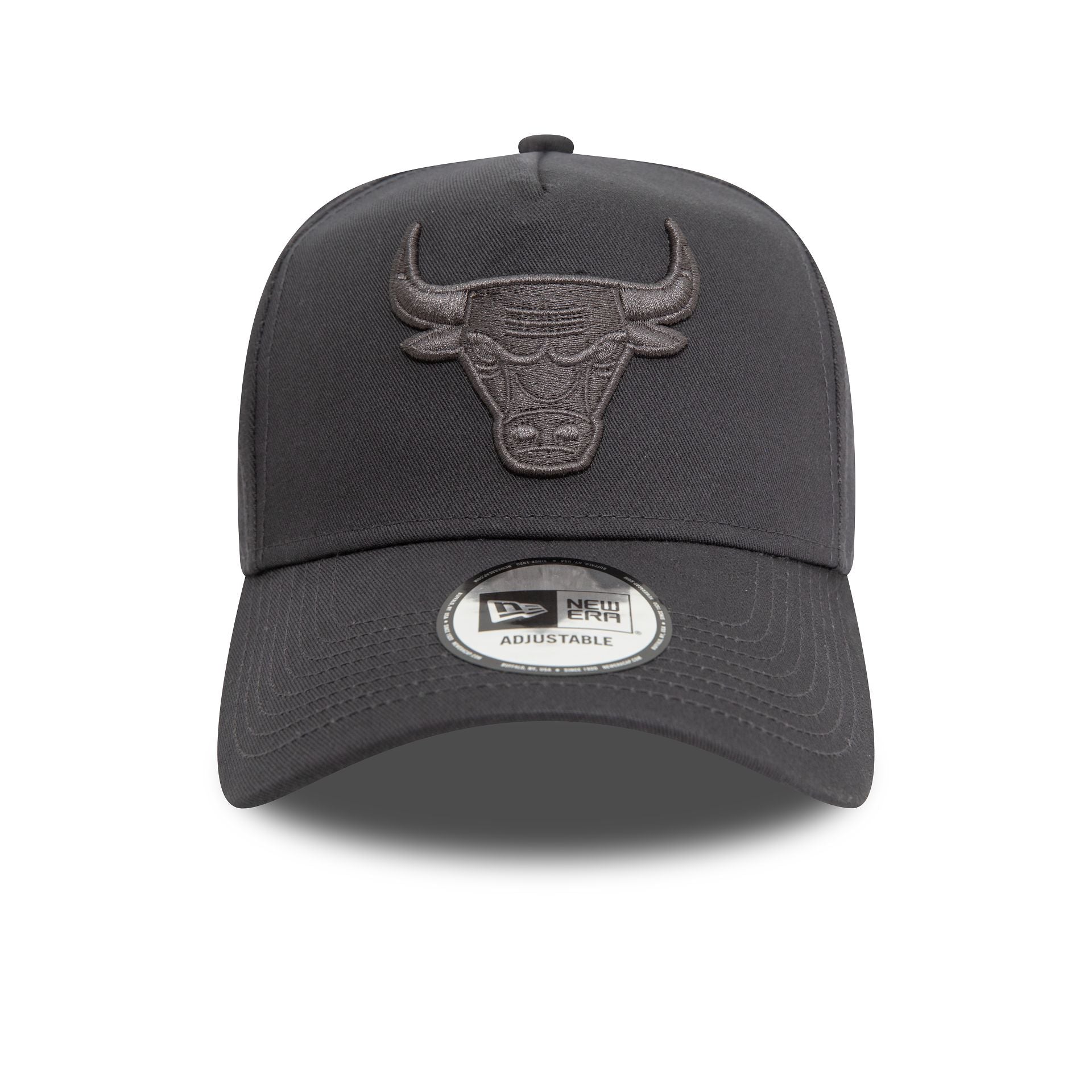 This is a Chicago Bulls NBA Dark Grey 9FORTY E-Frame Cap 2