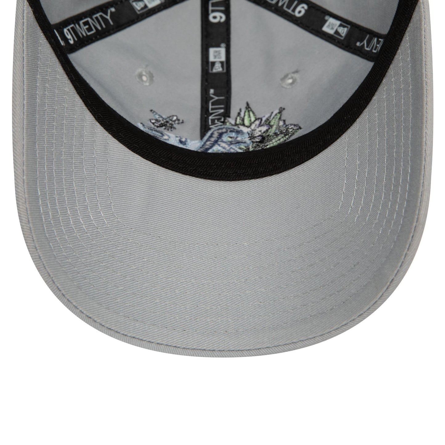 This is a Oakland Athletics MLB Floral Grey 9TWENTY Adjustable Cap 5