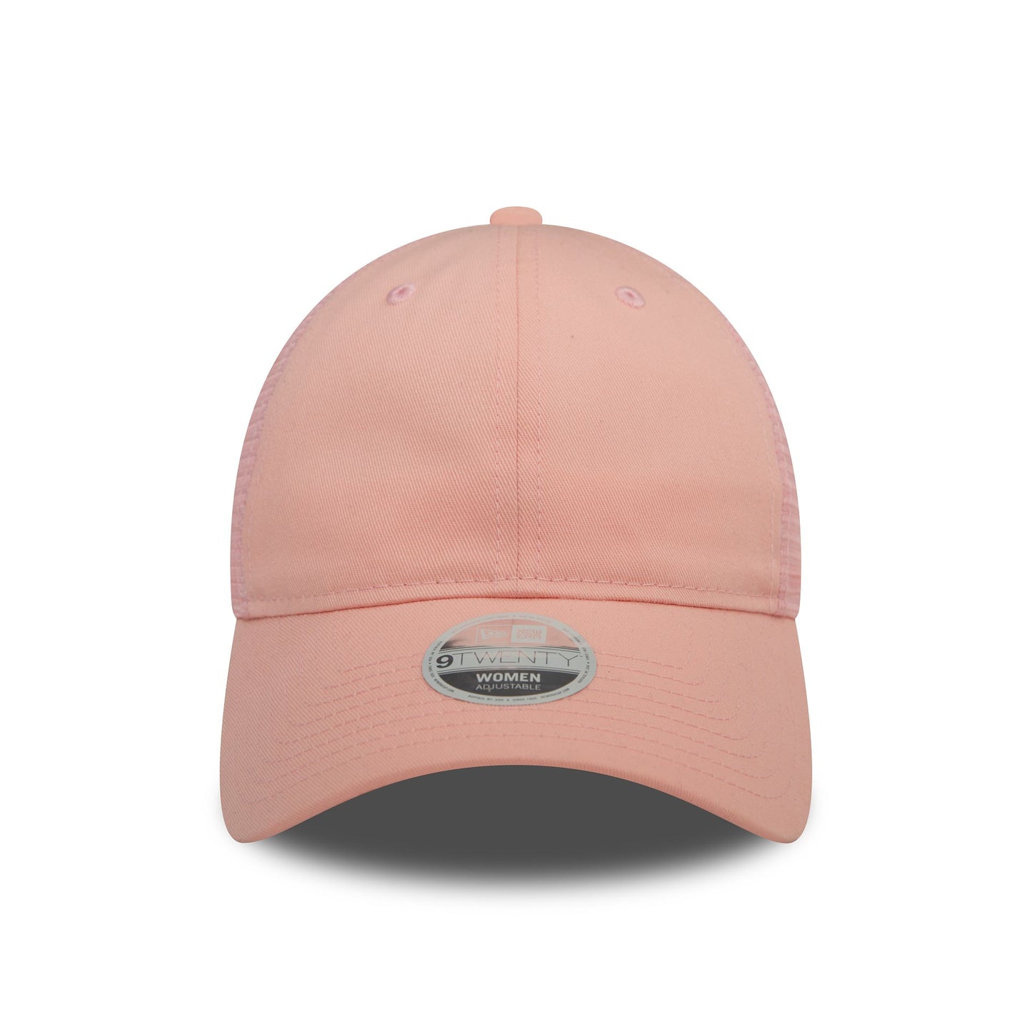 This is a New Era Womens Pastel Pink 9TWENTY Trucker Cap 3