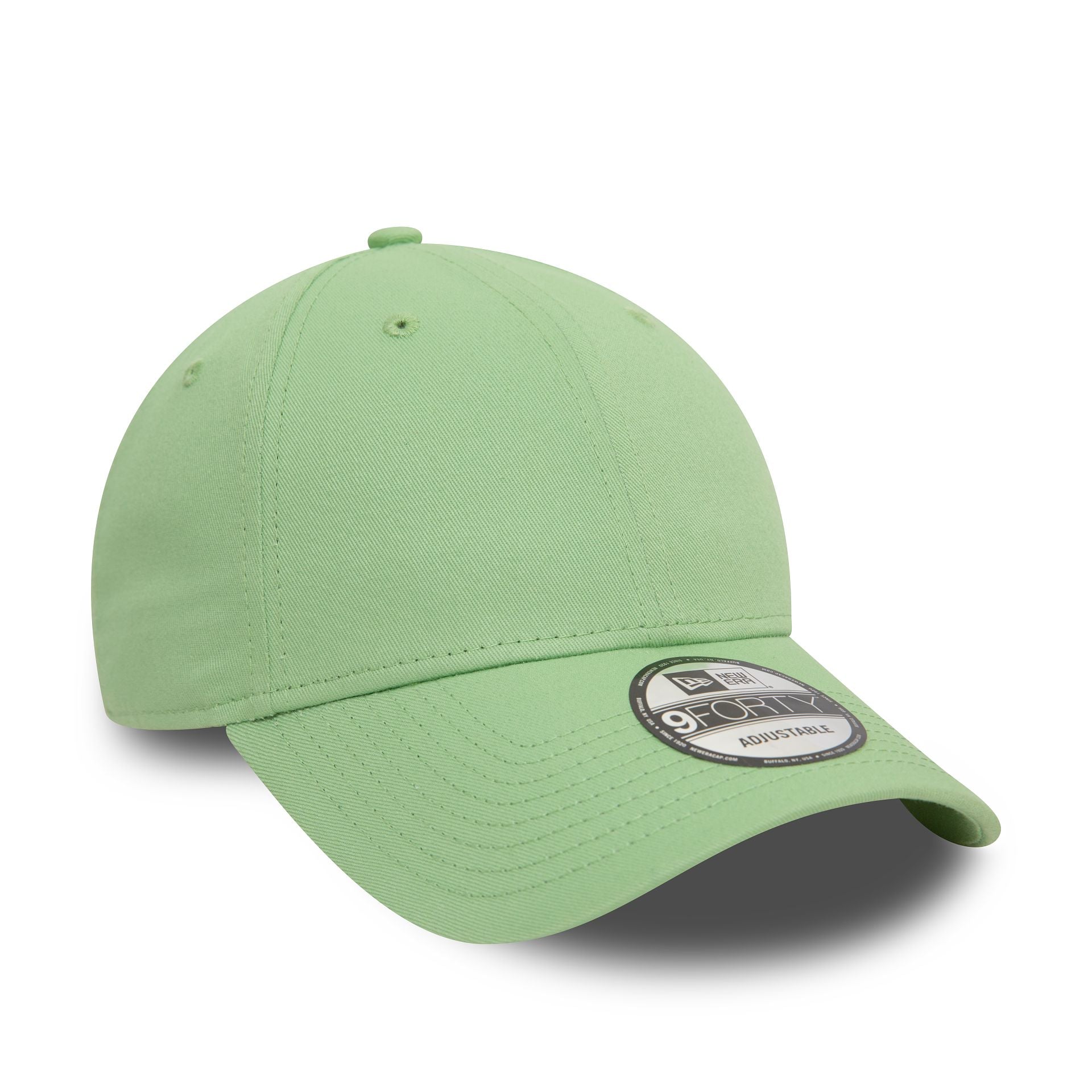 This is a New Era Essential Green 9FORTY Adjustable Cap 2