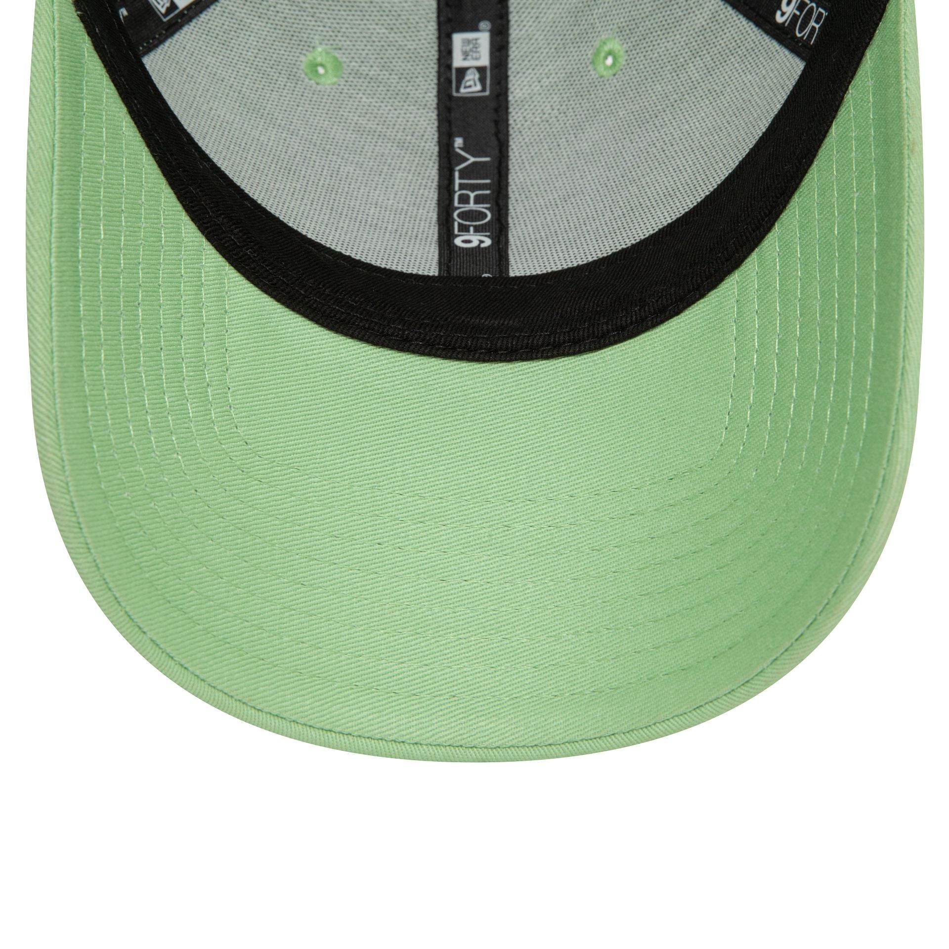 This is a New Era Essential Green 9FORTY Adjustable Cap 5