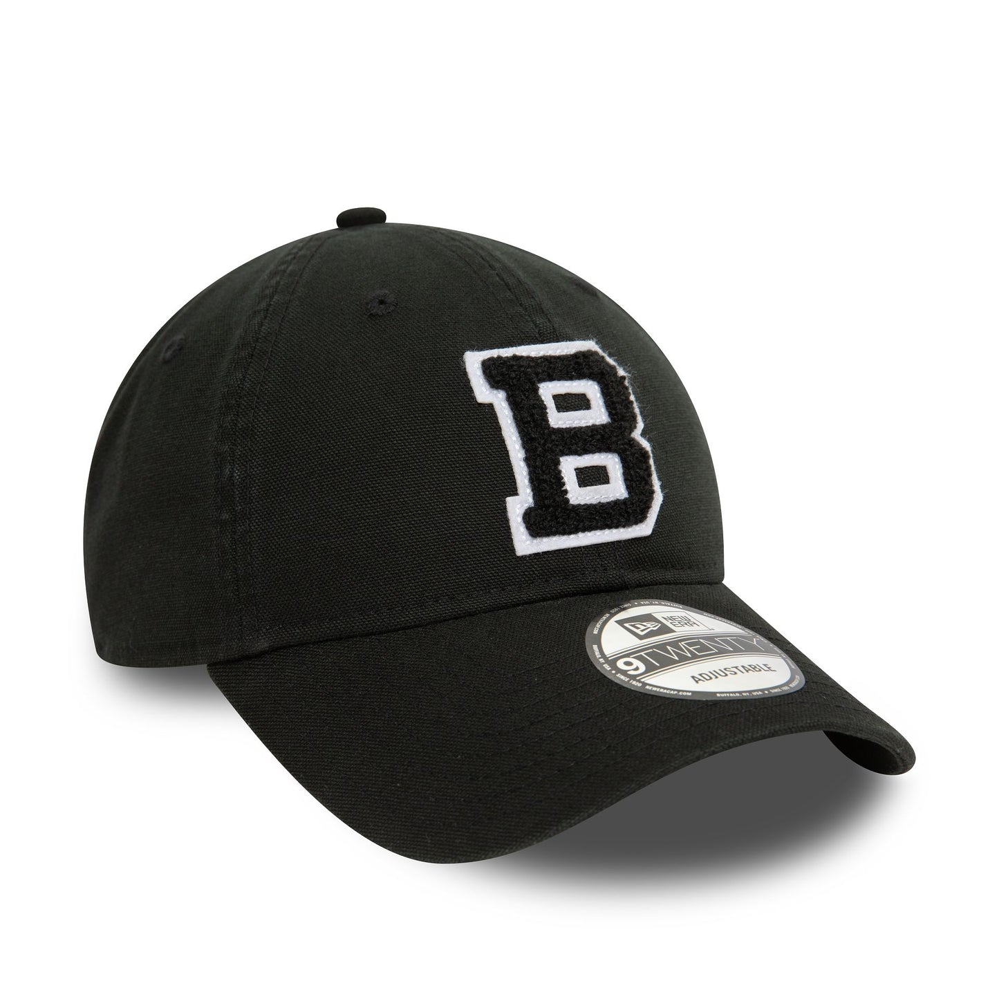 This is a Brooklyn Dodgers MLB Varsity Cooperstown Black 9TWENTY Adjustable Cap 3