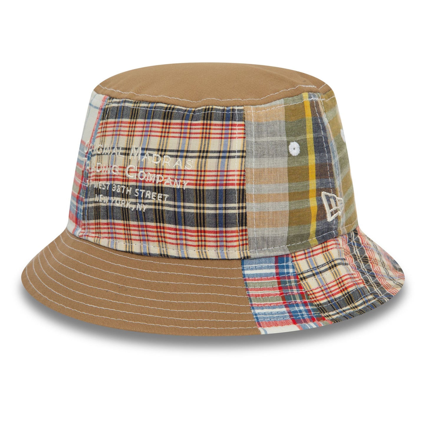 This is a Original Madras Trading Company Beige Bucket Hat 4