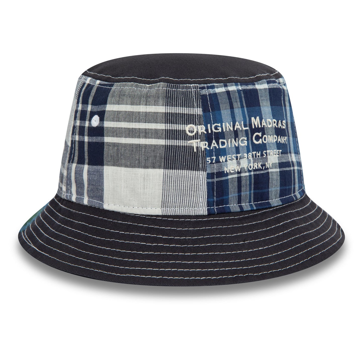 This is a Original Madras Trading Company Navy Bucket Hat 3