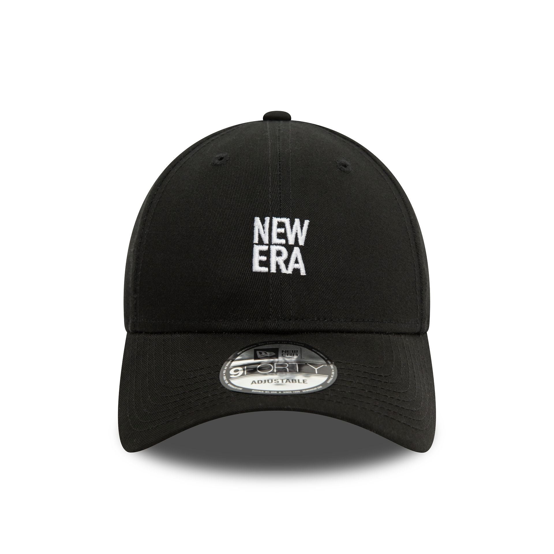 This is a New Era Black 9FORTY Adjustable Cap 2