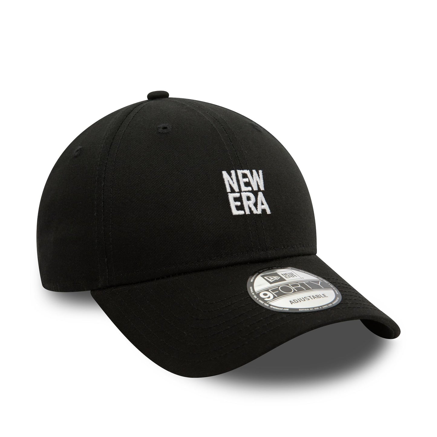 This is a New Era Black 9FORTY Adjustable Cap 3