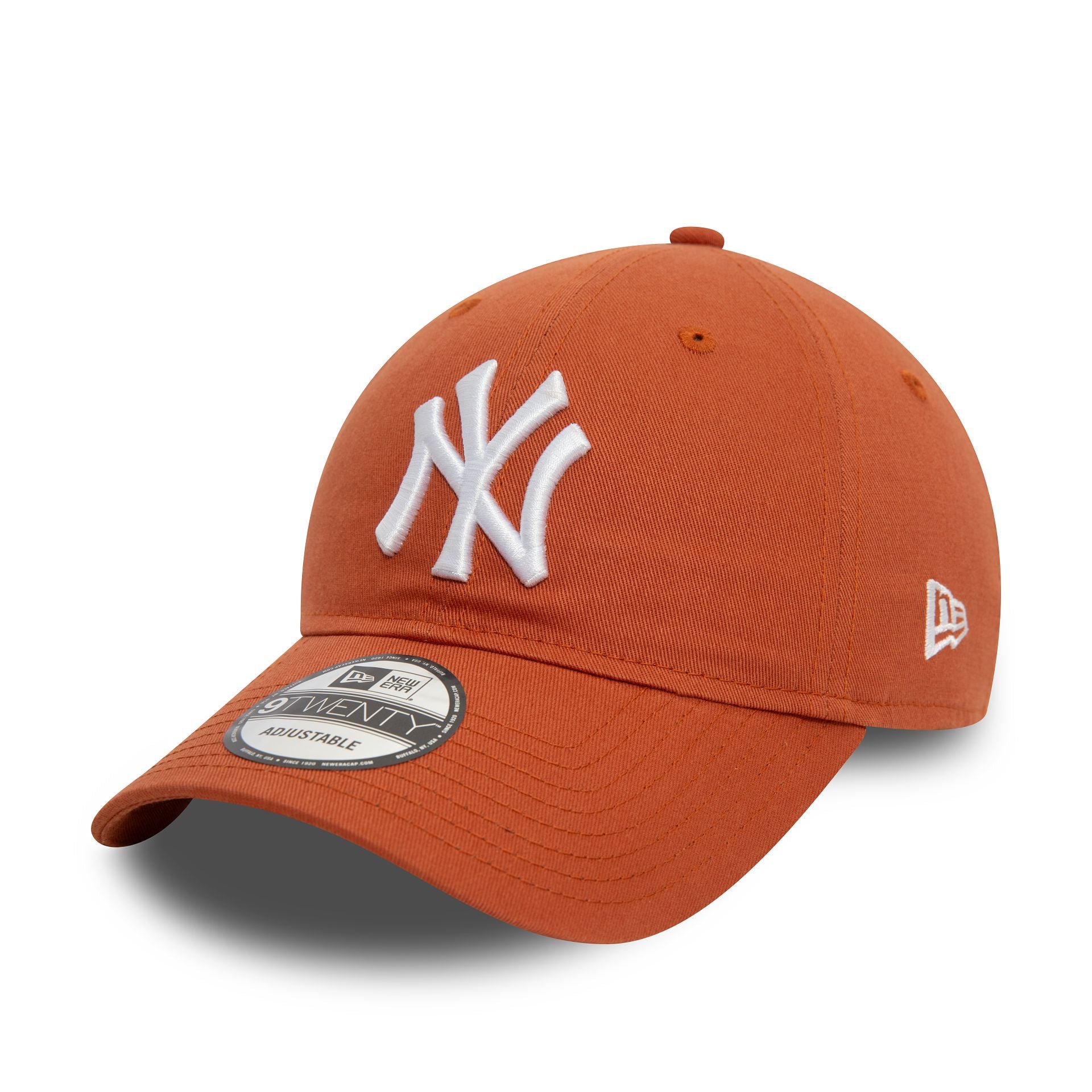 This is a New York Yankees League Essential Brown 9TWENTY Adjustable Cap 1