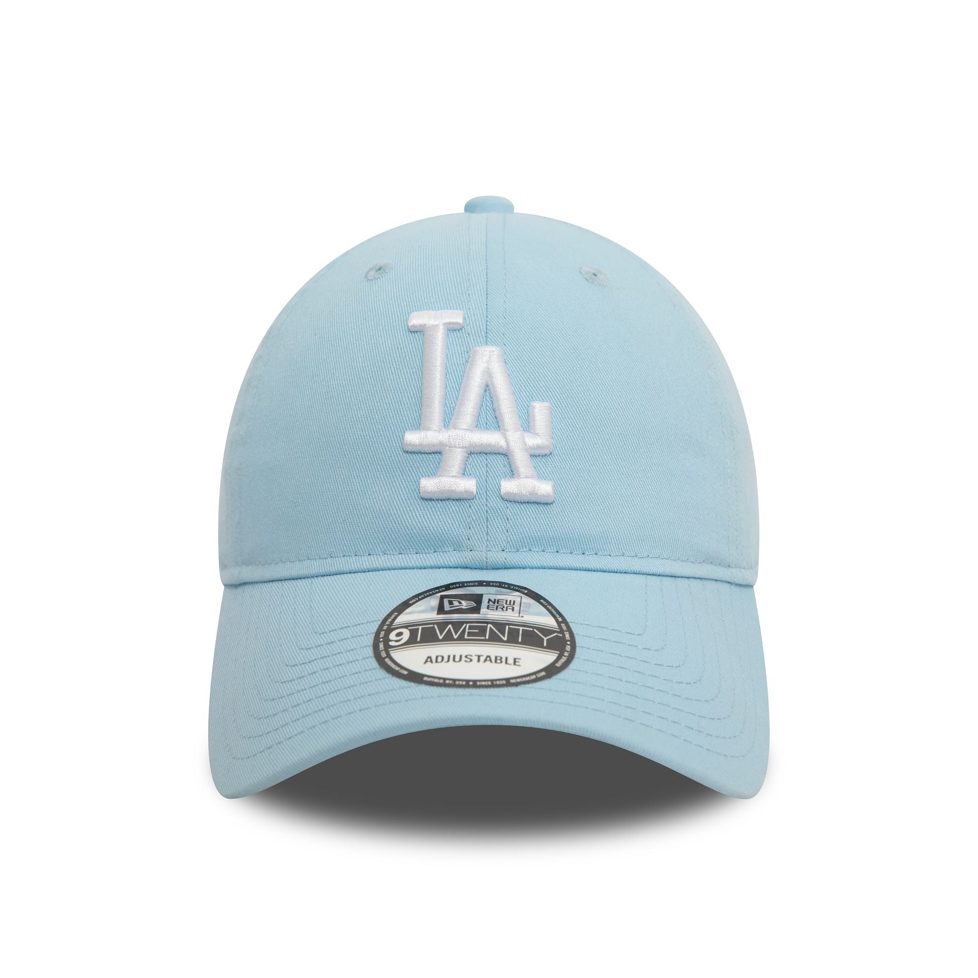 This is a LA Dodgers League Essential Pastel Blue 9TWENTY Adjustable Cap 2