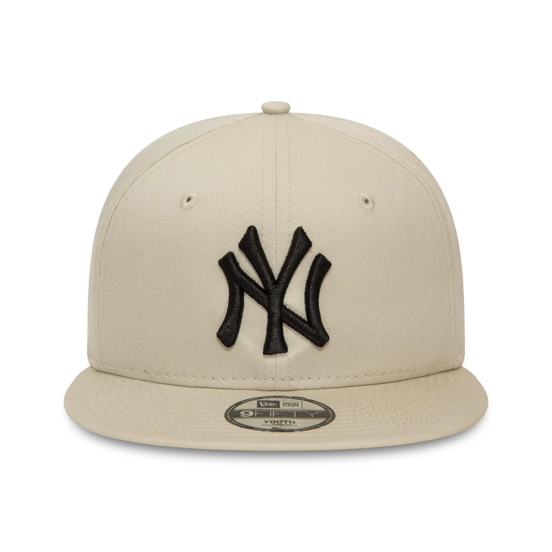 This is a New York Yankees Youth League Essential Light Beige 9FIFTY Snapback Cap 2