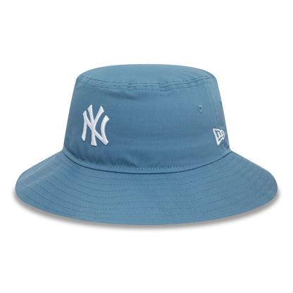 This is a New York Yankees Womens MLB Blue Adventure Bucket Hat 1