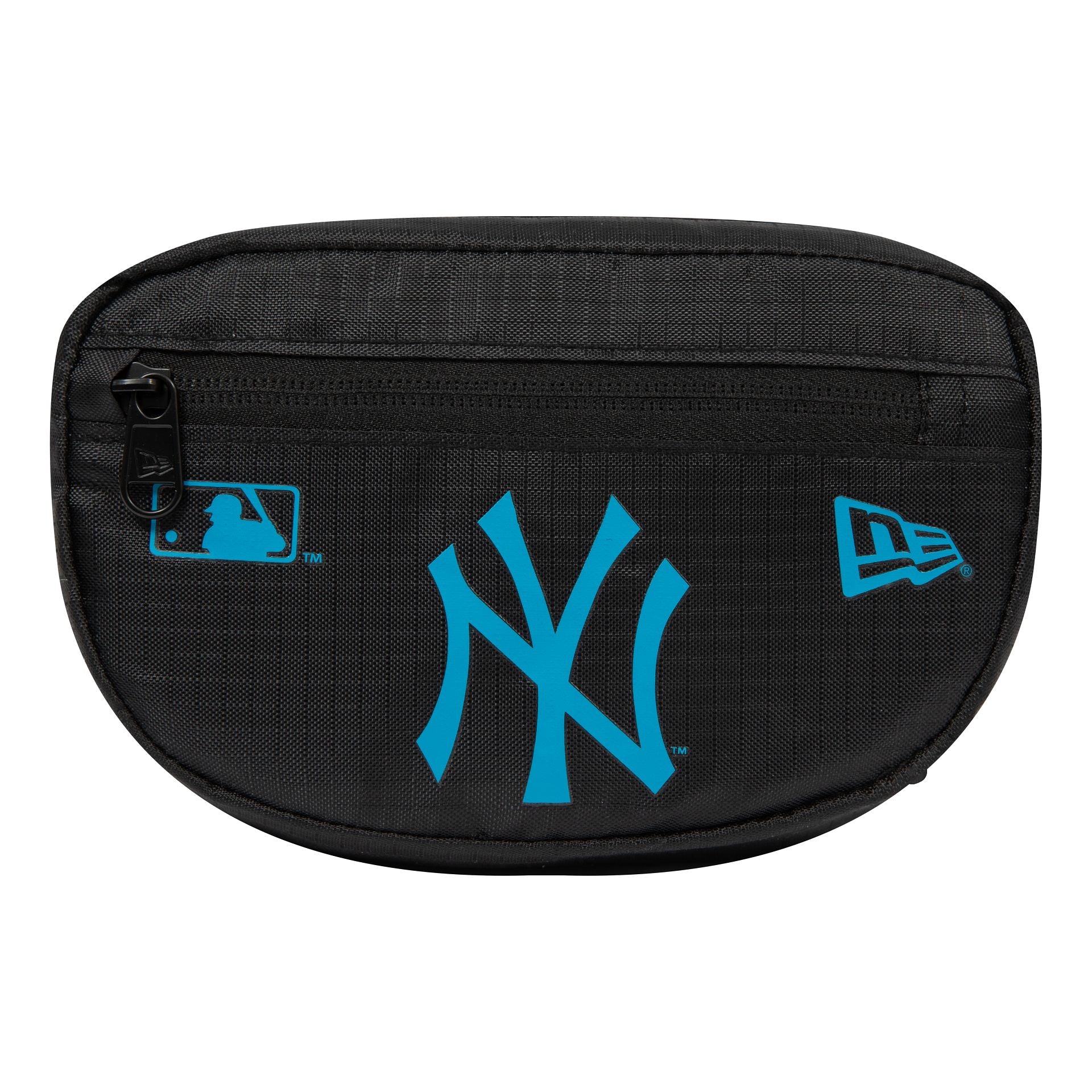 This is a New York Yankees MLB Black Micro Waist Bag 1