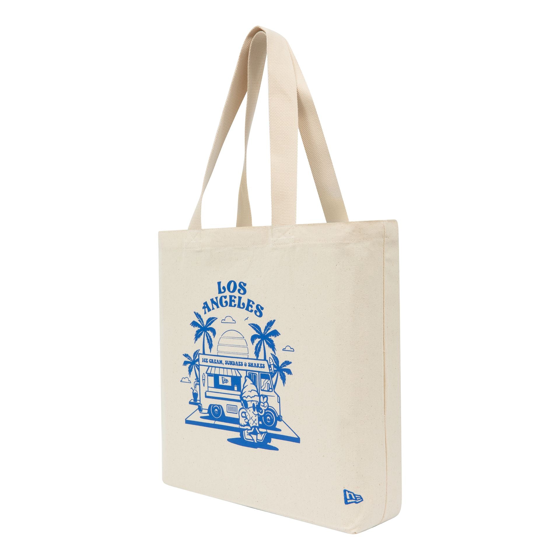 This is a New Era Ice Cream Graphic Stone Tote Bag 1