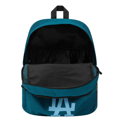 This is a LA Dodgers MLB Multi Compartment Blue Stadium Backpack 3