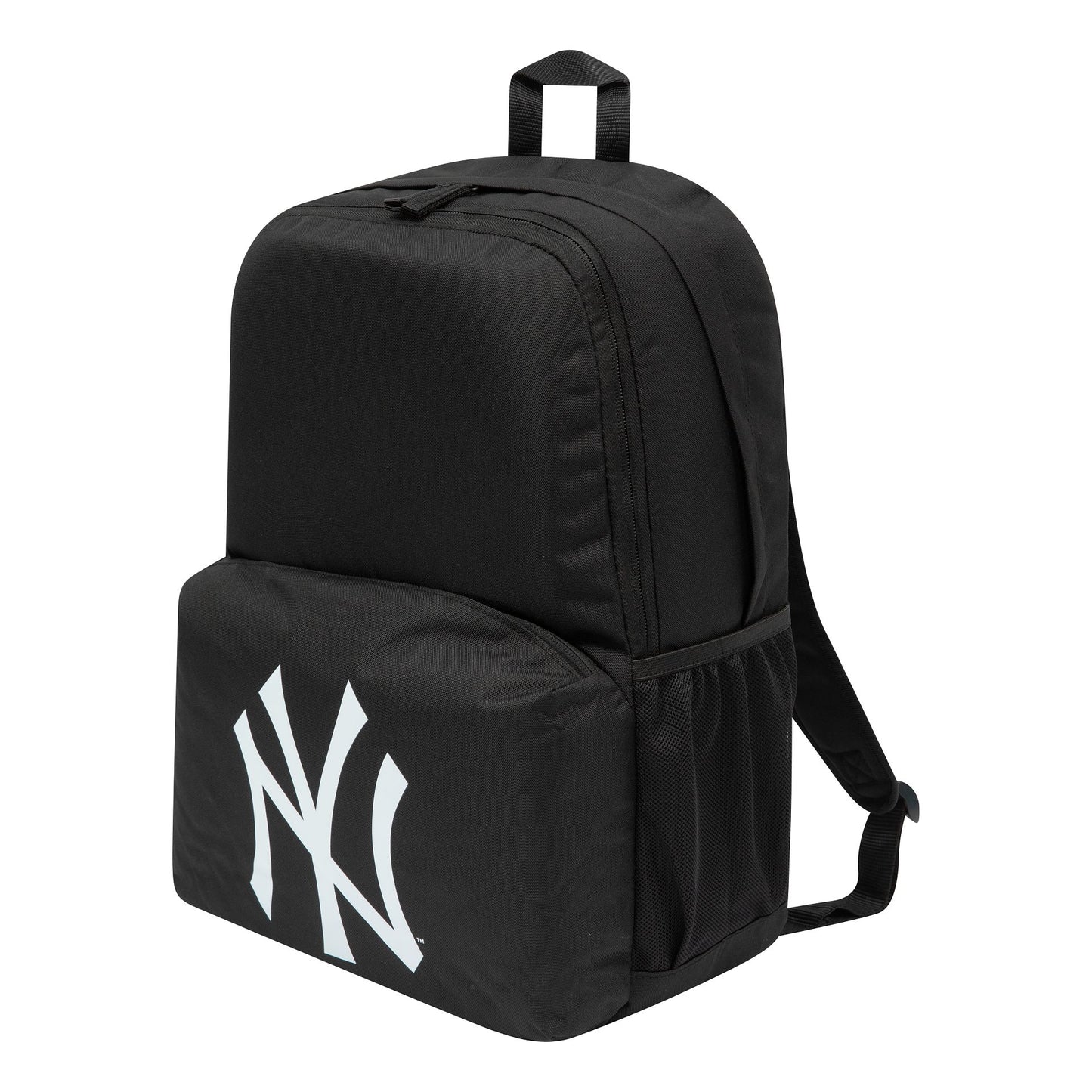 This is a New York Yankees MLB Multi Compartment Black Stadium Backpack 2