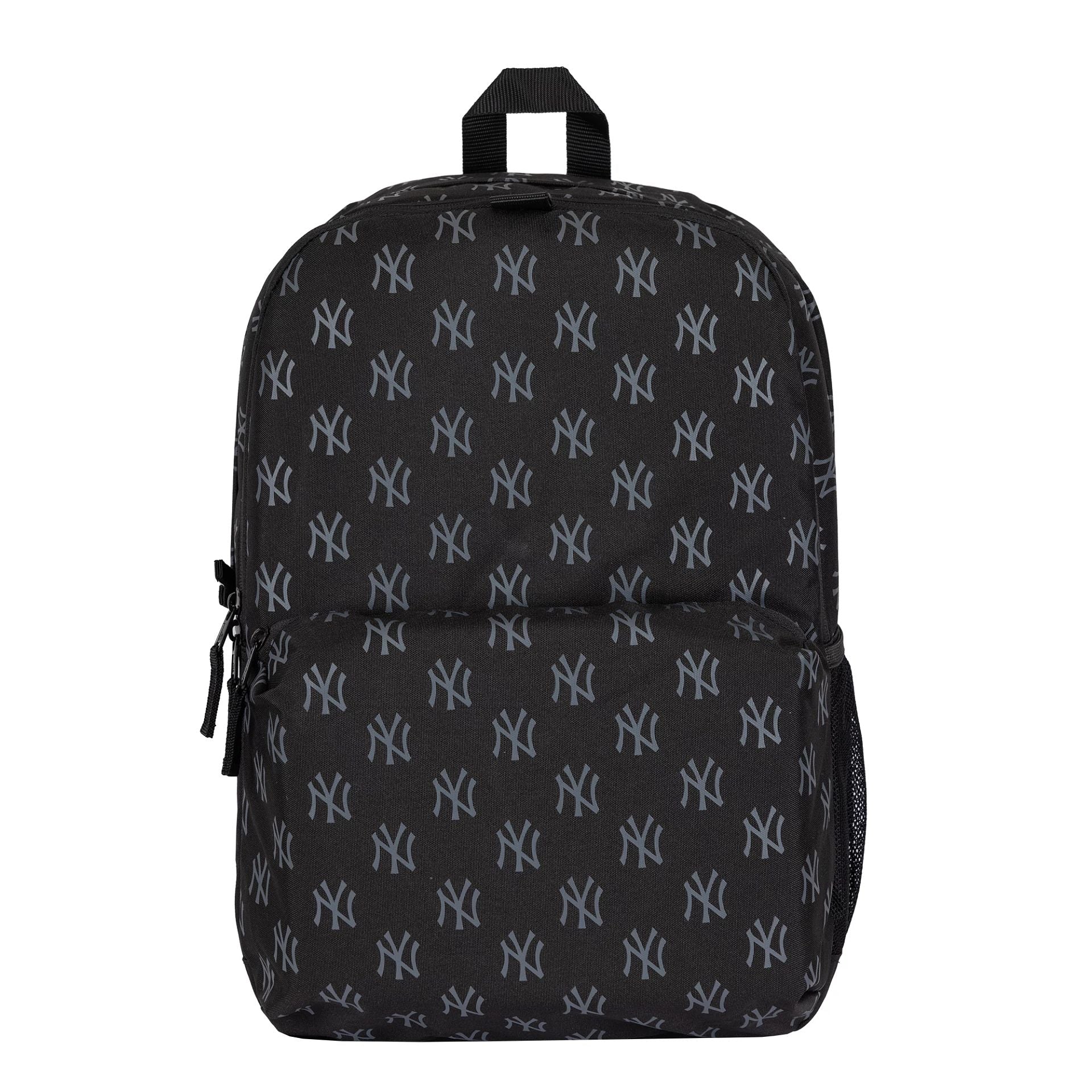 This is a New York Yankees Monogram Multi Compartment Black Stadium Backpack 2