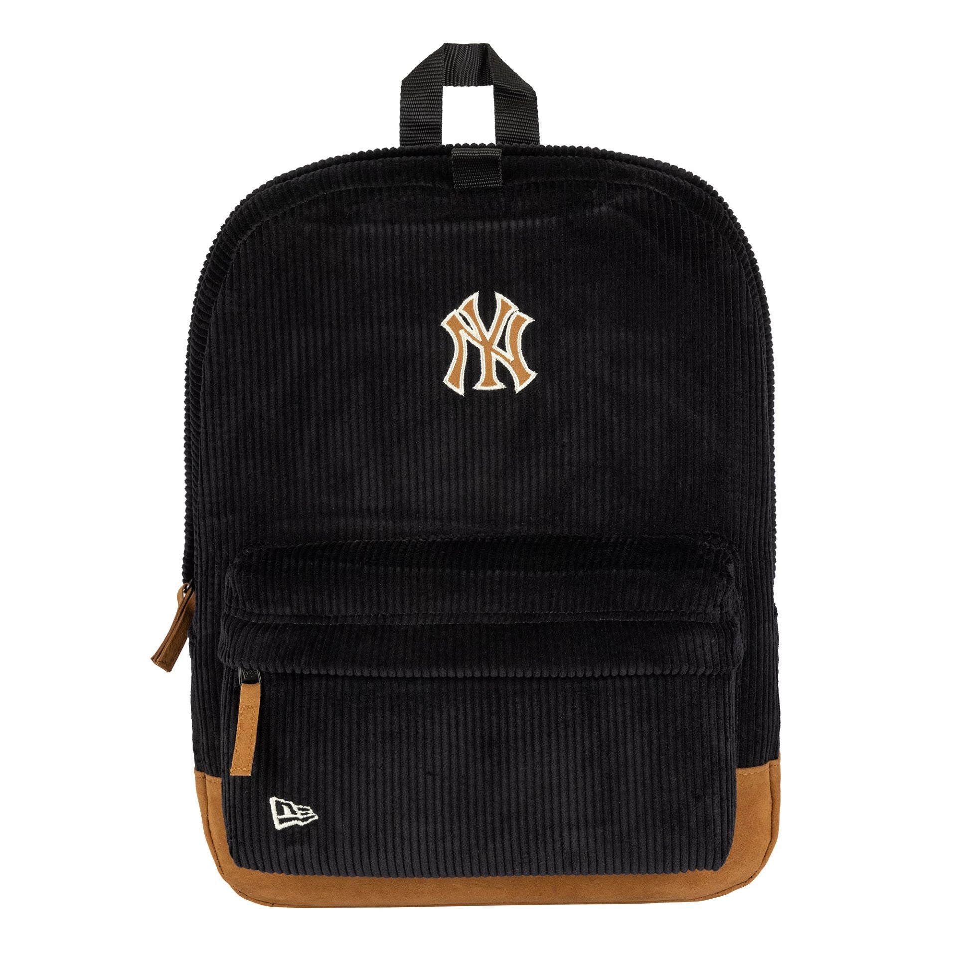 This is a New York Yankees Cord Black Stadium Backpack 1