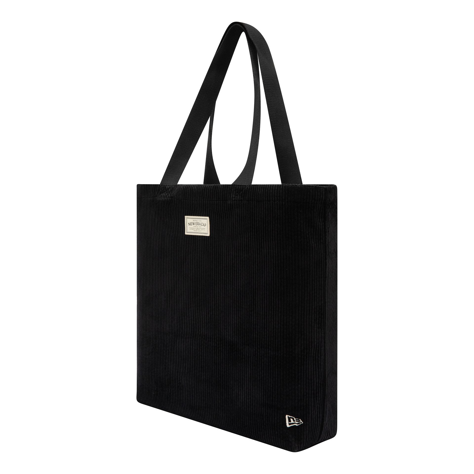 This is a New Era Cord Black Tote Bag 4