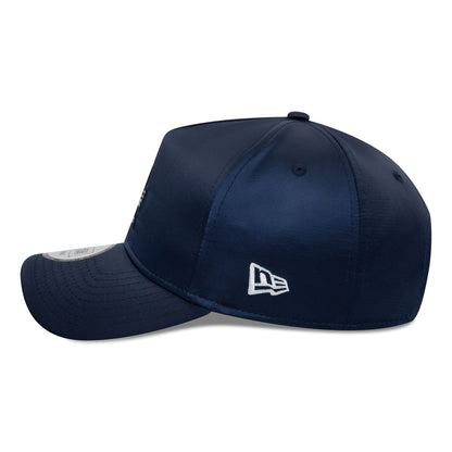 This is a LA Dodgers MLB Satin Rhinestone Navy 9FORTY E-Frame Adjustable Cap 6