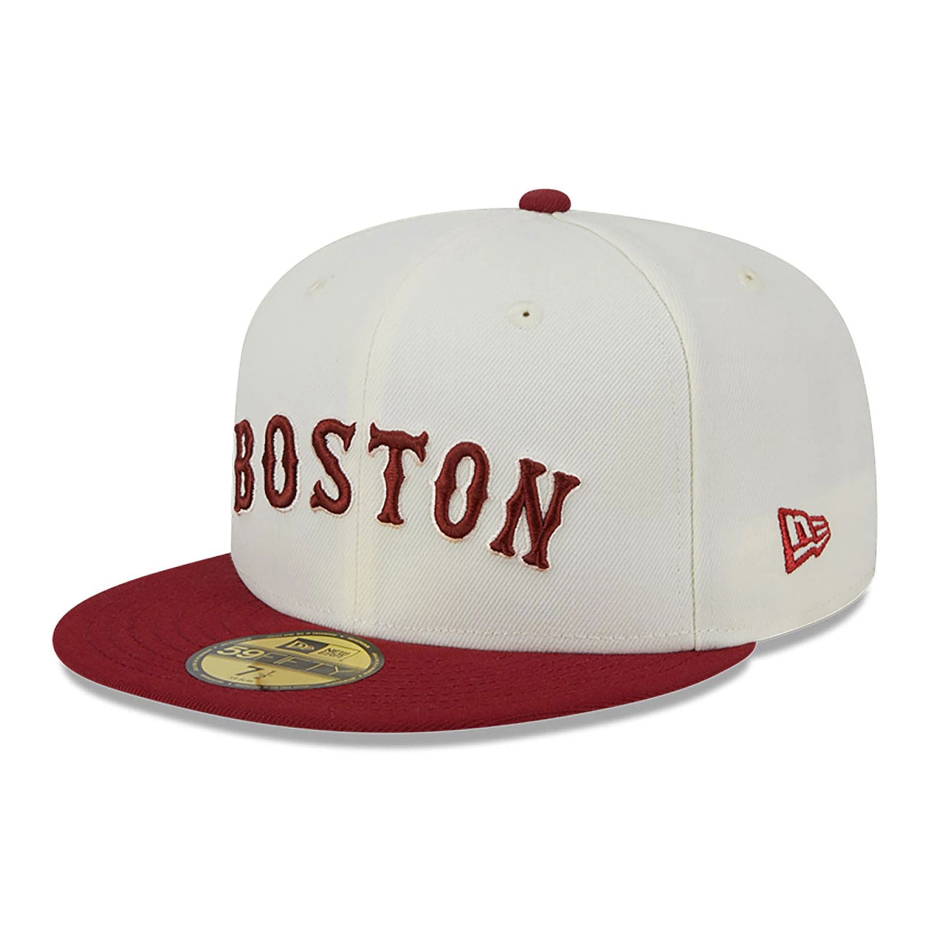 This is a Boston Red Sox Be Mine White 59FIFTY Fitted Cap 3