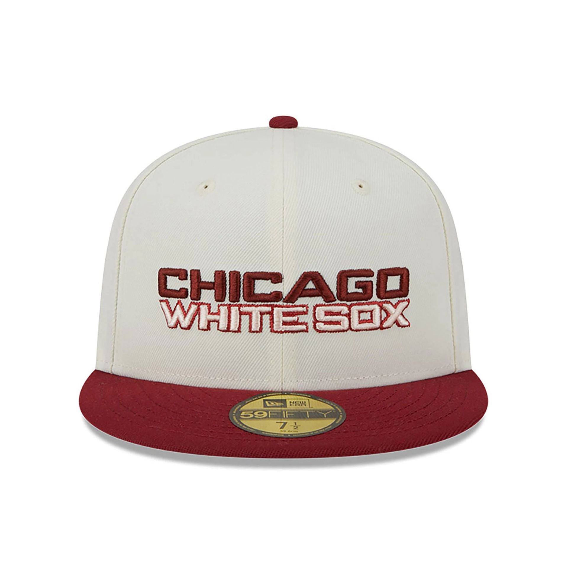 This is a Chicago White Sox Be Mine White 59FIFTY Fitted Cap 4