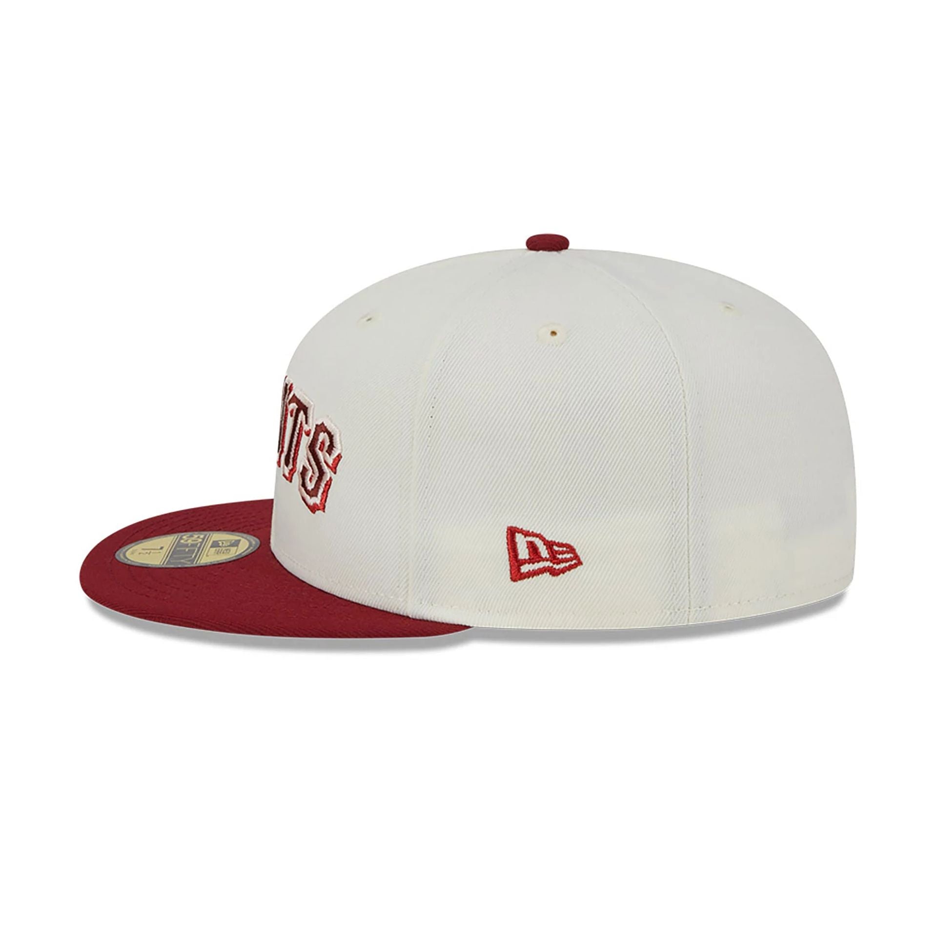 This is a San Francisco Giants Be Mine White 59FIFTY Fitted Cap 7