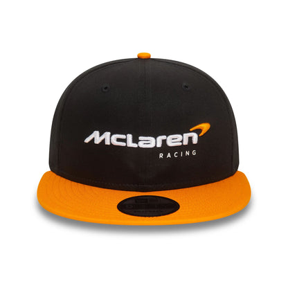 This is a McLaren Racing Essentials Black 9FIFTY Snapback Cap 2