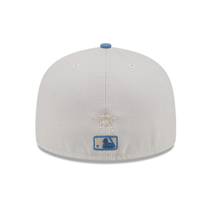 This is a Houston Astros Colour Brush Light Beige 59FIFTY Fitted Cap 5