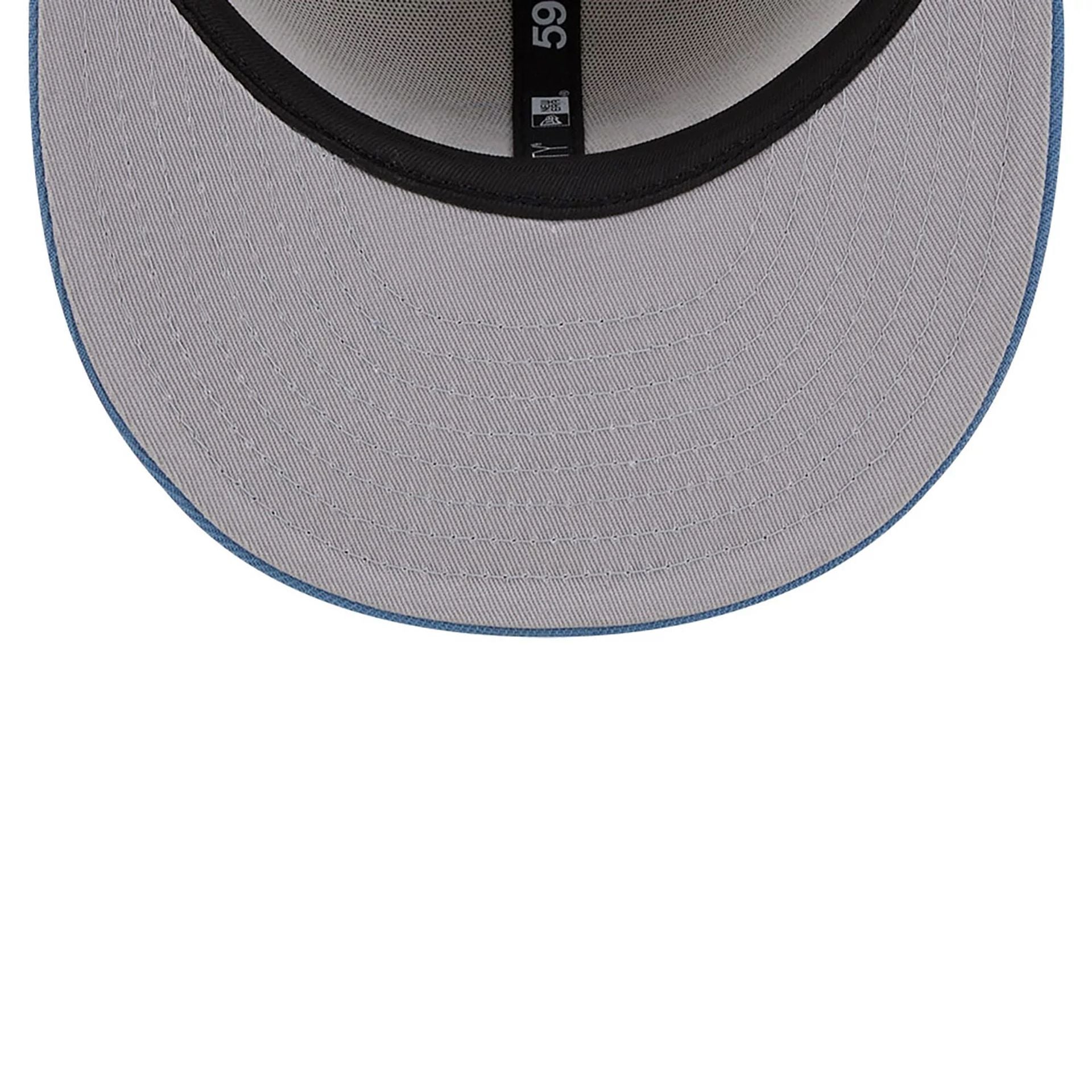 This is a Detroit Tigers Colour Brush Light Beige 59FIFTY Fitted Cap 2