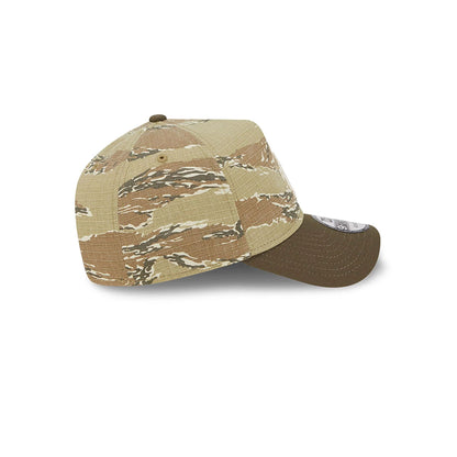 This is a Detroit Tigers Two-Tone Tiger Camo Green 9FORTY A-Frame Adjustable Cap 6