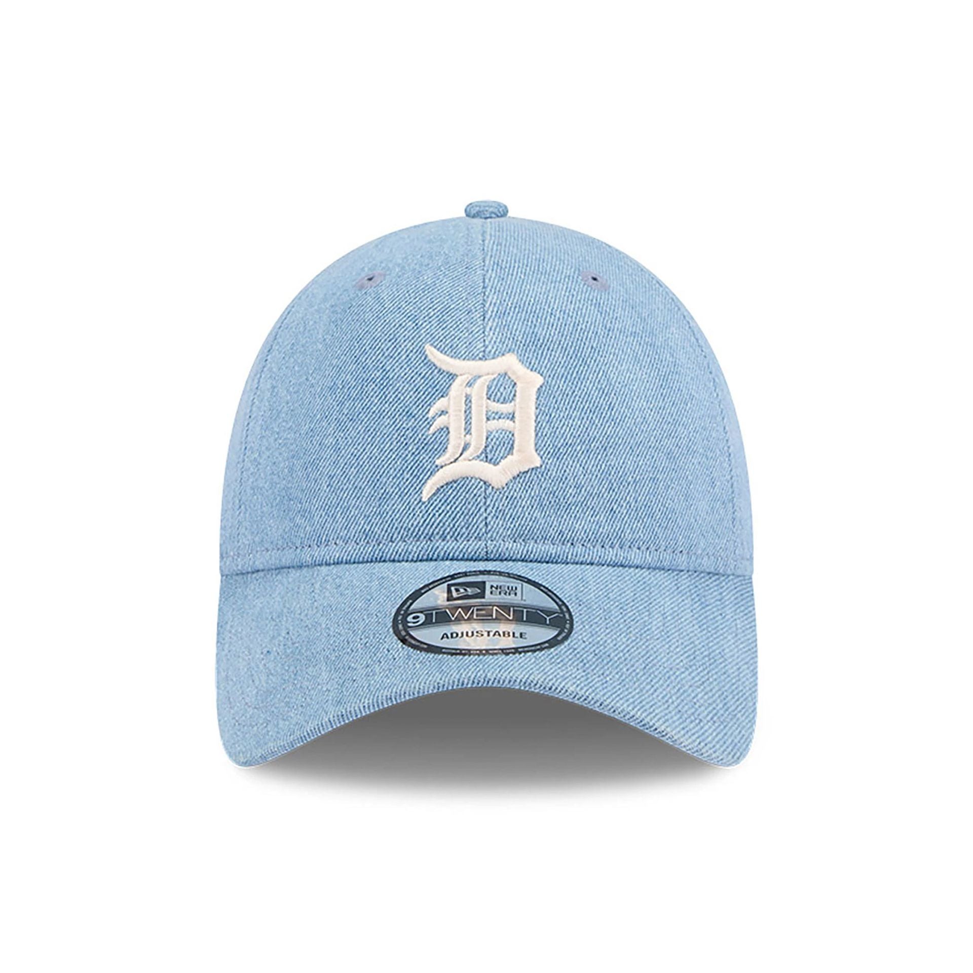 This is a Detroit Tigers Washed Denim Light Blue 9TWENTY Adjustable Cap 2