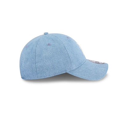 This is a Detroit Tigers Washed Denim Light Blue 9TWENTY Adjustable Cap 7