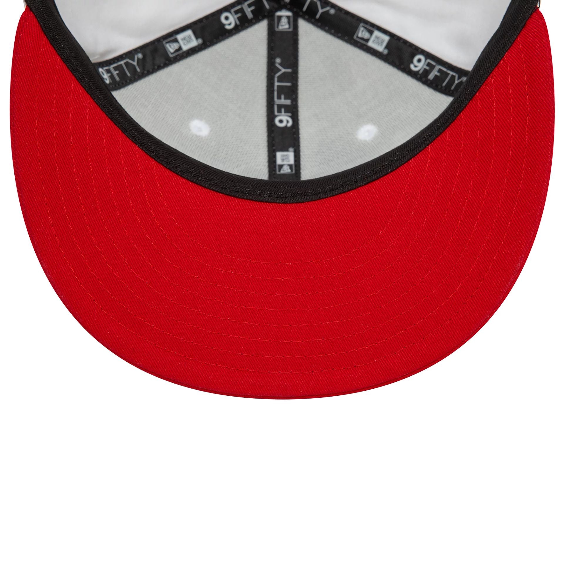 This is a NBA Logo Paris 2024 White 9FIFTY Snapback Cap 5