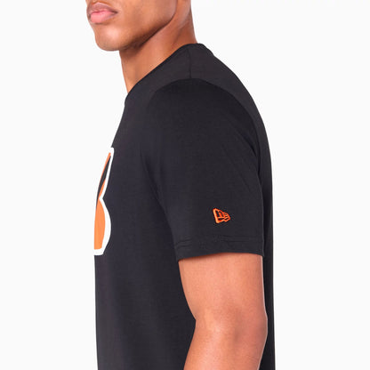 The Male model is wearing Cincinnati Bengals NFL Black T-Shirt 4