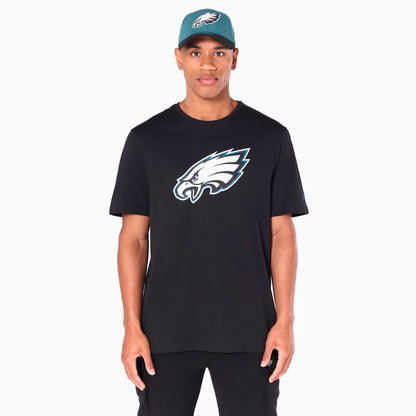 The Male model is wearing Philadelphia Eagles NFL Black T-Shirt 1