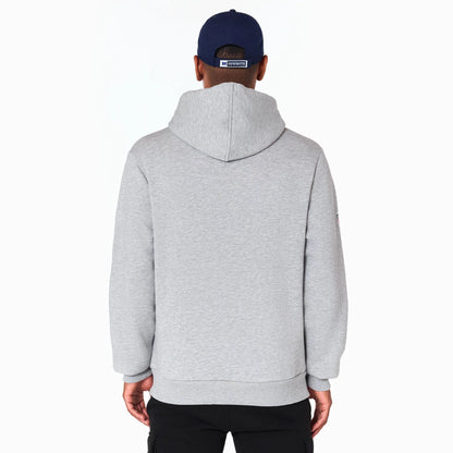 The Male model is wearing Dallas Cowboys NFL Grey Pullover Hoodie 7