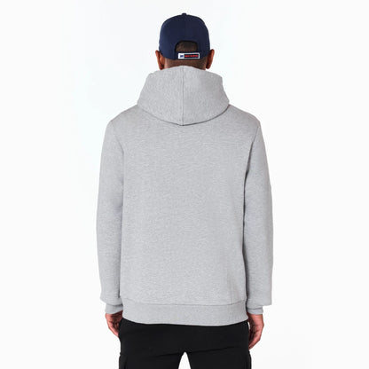 The Male model is wearing Chicago Bears NFL Grey Pullover Hoodie 7