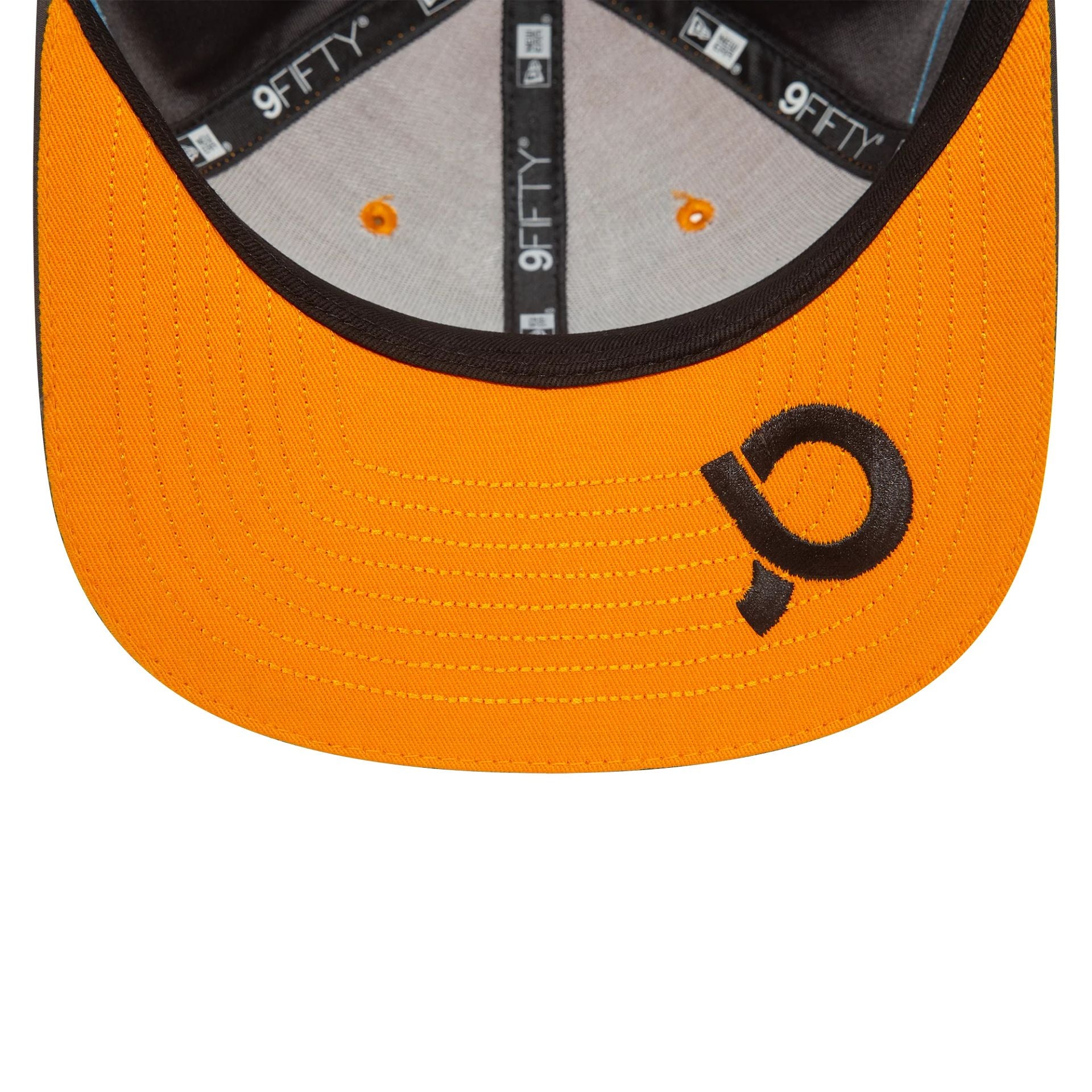 This is a McLaren Racing Indy Alexander Rossi Arrow Orange 9FIFTY Snapback Original Fit Cap 2