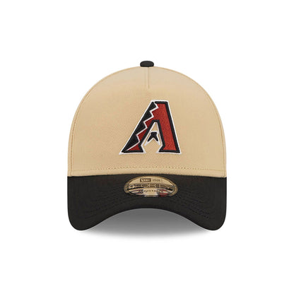 This is a Arizona Diamondbacks City Sidepatch Light Beige 9FORTY A-Frame Adjustable Cap 7