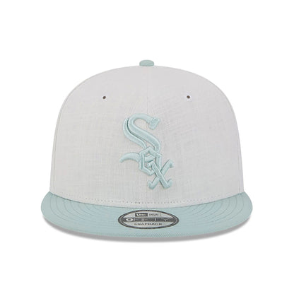 This is a Chicago White Sox Minty Breeze White 9FIFTY Snapback Cap 6